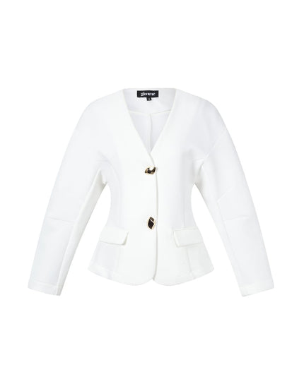 Polyester fiber (polyester) Ladies' suit set Solid color Elegant Fall/Winter  Clothes