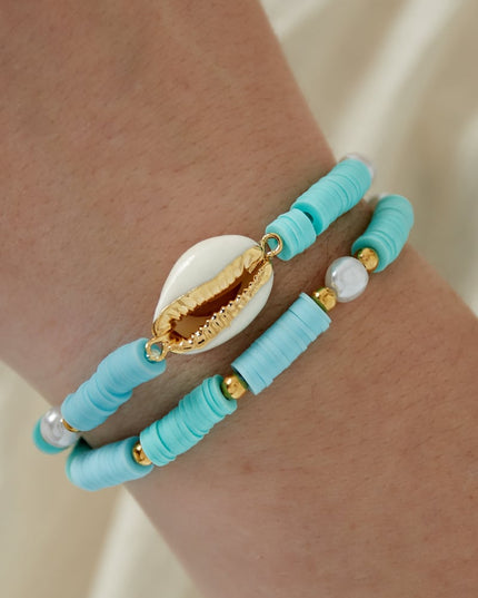 Bloesem schelp armband