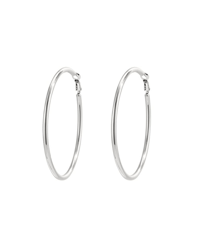 Stainless Steel Hoop Earrings Geometric Casual Daily Simple Series Women's jewelry