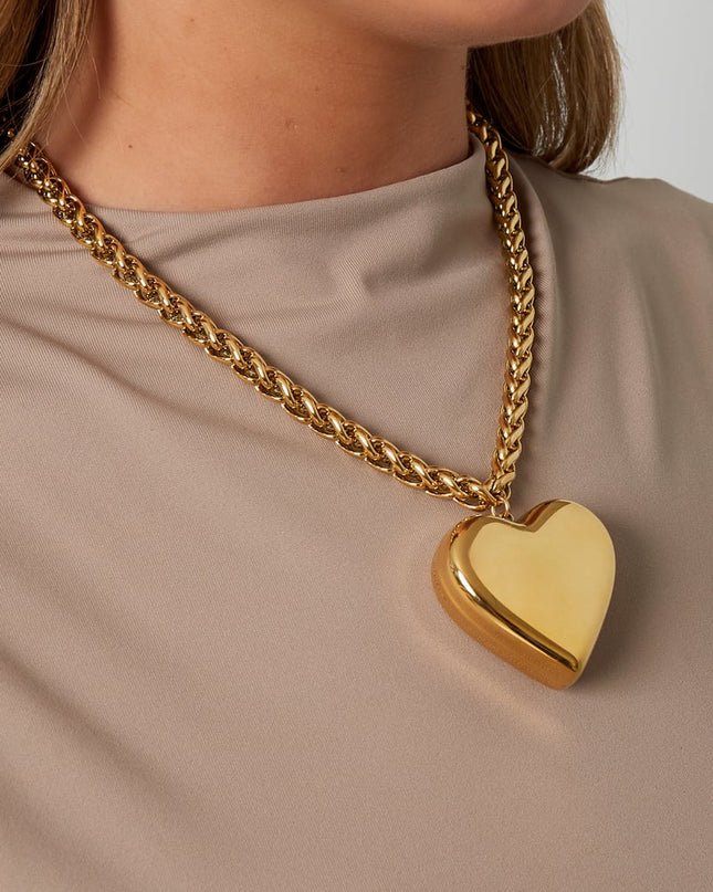 Gouden hartslagketting