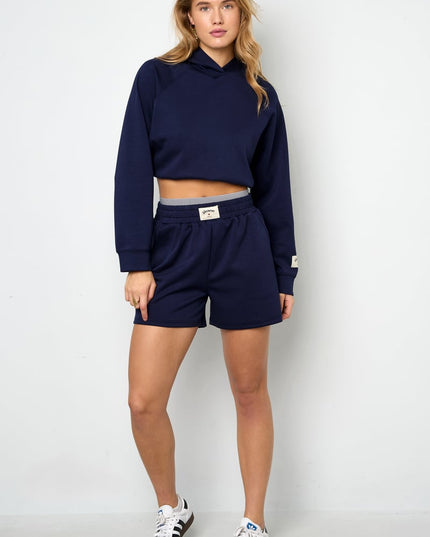 Polyester fiber (polyester) Shorts Solid color Sporty All Fit  Clothes