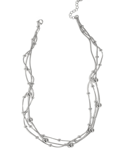 Ketting met lagen en polkadots
