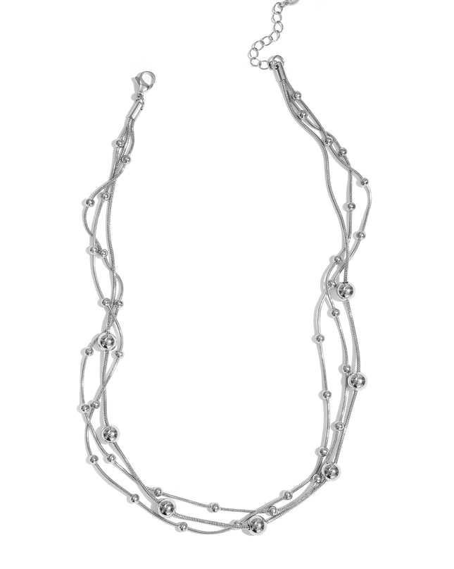 Ketting met lagen en polkadots