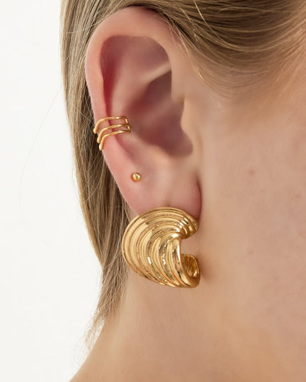 Koperen oormanchetten Geometrisch Dagelijks Dagelijks