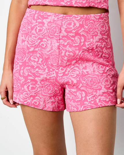 Shorts Floral print Elegant Spring/Summer