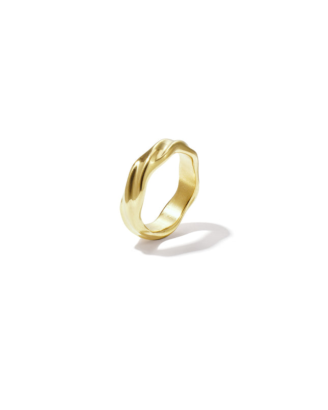 Gedrapeerde statement ring