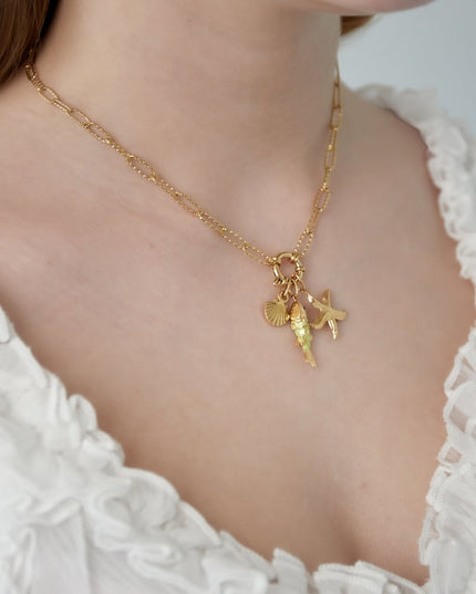 DIY-ketting van zeesterren