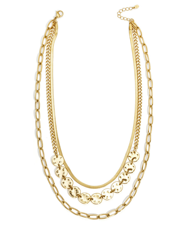 Gelaagde afwisselende kettingen