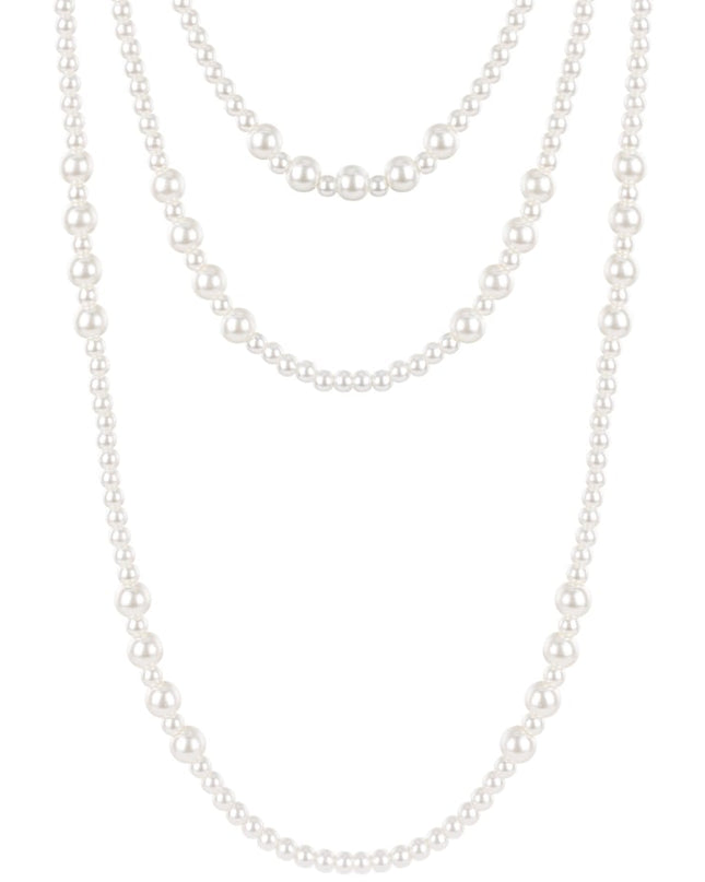 Kleine parels gelaagde ketting