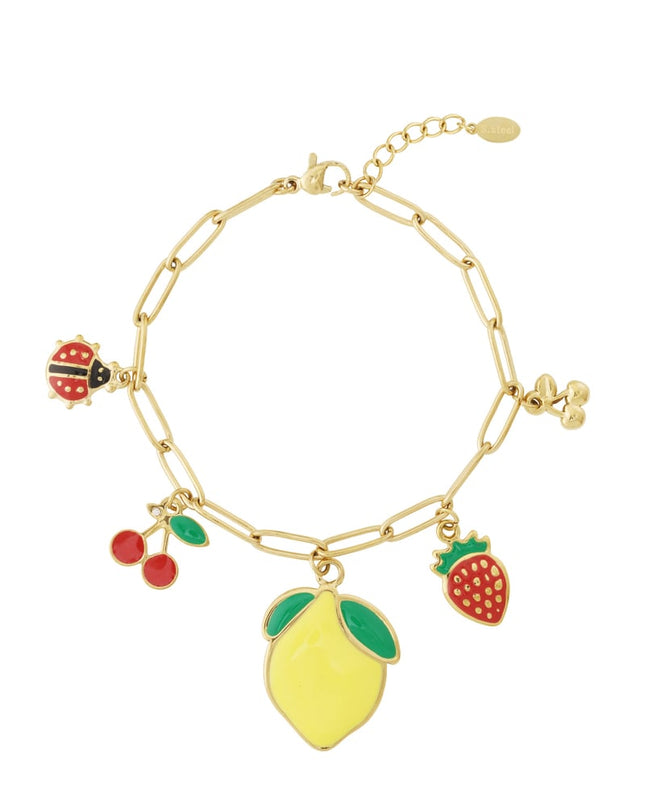 Lieveheersbeestje armband