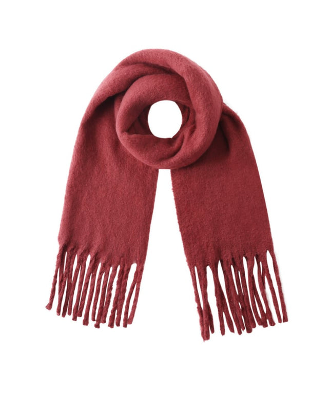 Colorful winter scarf