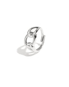 zilveren kleur / Eén maat