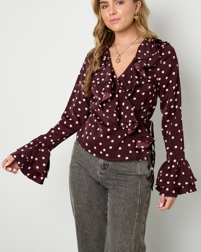 Polka Dot Blouse