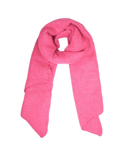 Zachte wintersjaal koraal Polyester