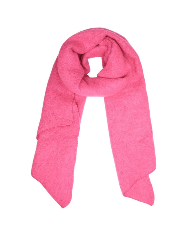 Zachte wintersjaal koraal Polyester