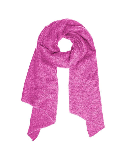 Zachte wintersjaal koraal Polyester