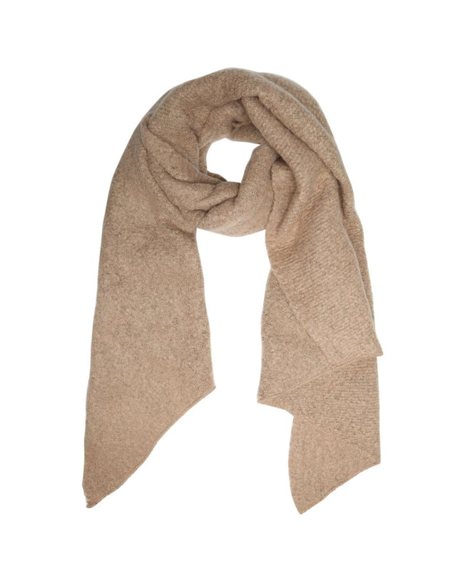 Zachte wintersjaal koraal Polyester