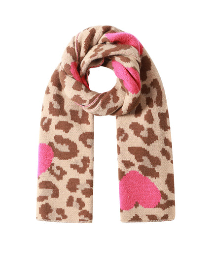 Wintersjaals Hart Casual Acryl Dagelijkse Accessoires