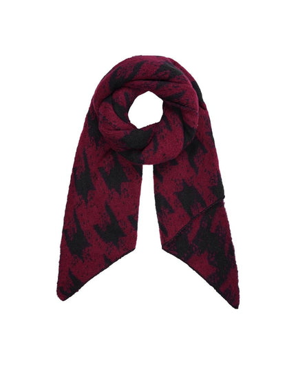 Wintersjaal Rood Polyester