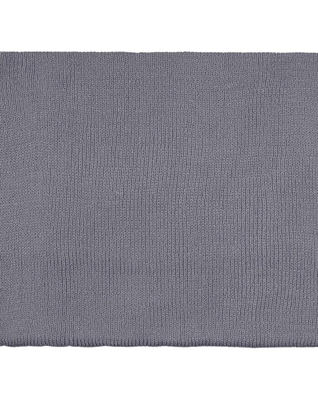 Sjaal basic Grijs Acryl