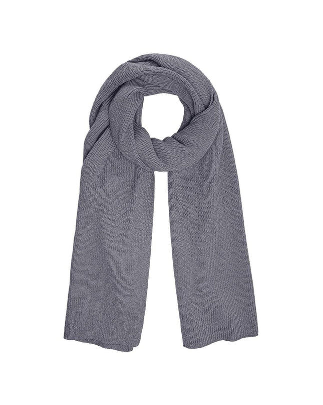 Sjaal basic Grijs Acryl