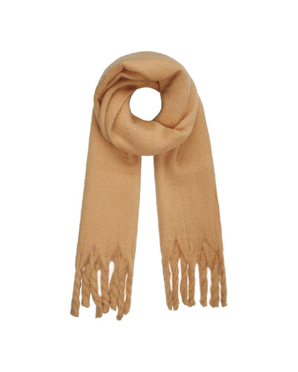 Wintersjaal effen kleur Paars Polyester