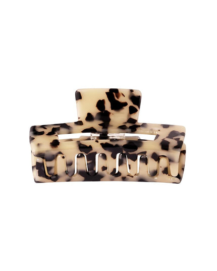 Hair clip pattern Beige Sheet Material