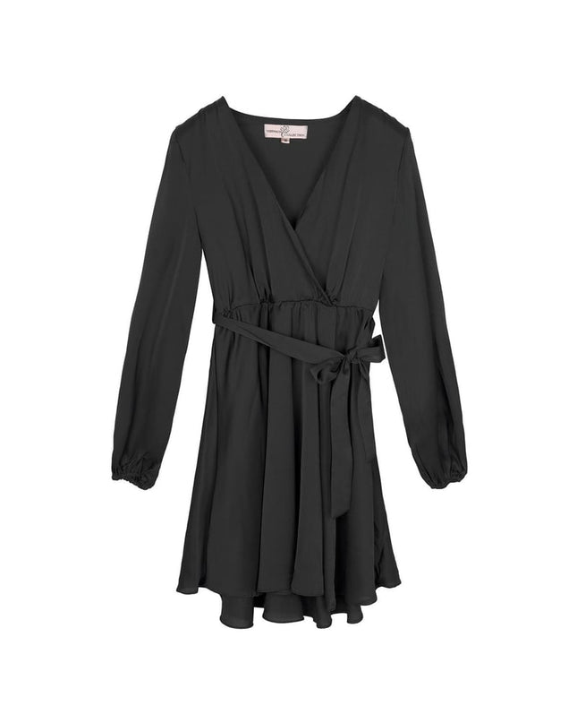 Chiffon dress Black S