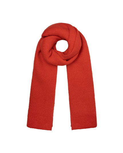 Zachte wintersjaal effen oranje Polyester