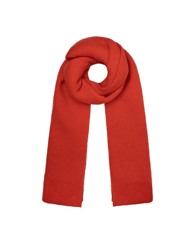 Zachte wintersjaal effen oranje Polyester