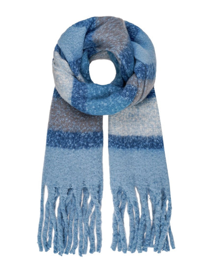 Sjaal met strepen multi - groen