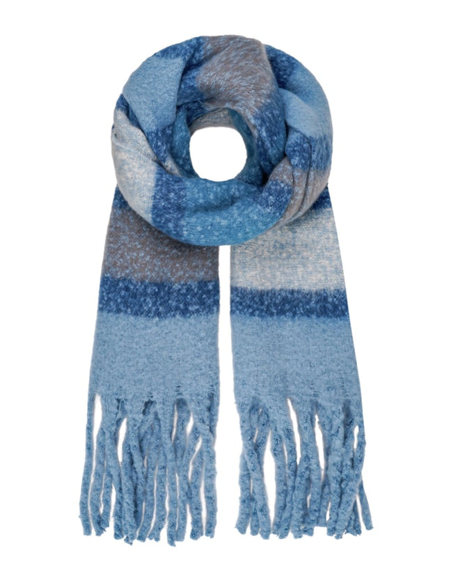 Sjaal met strepen multi - groen