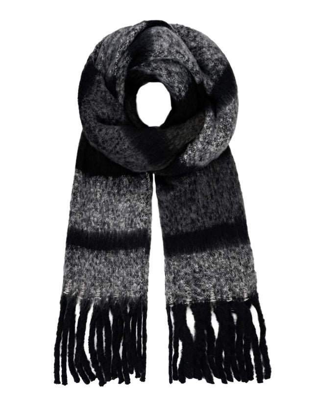 Sjaal met strepen multi - groen