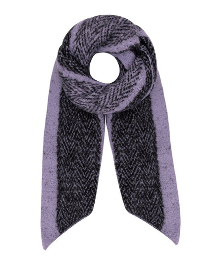 Sjaal zigzag print multi