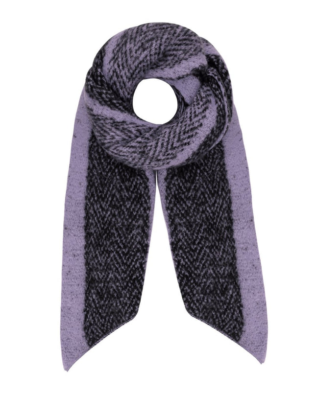 Sjaal zigzag print multi
