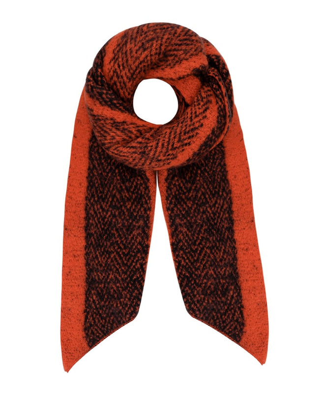 Sjaal zigzag print multi