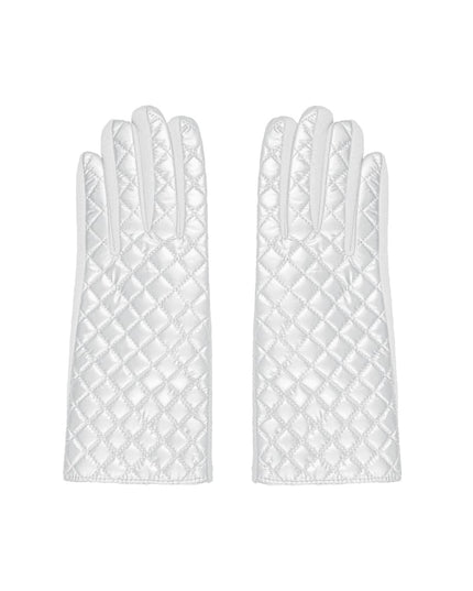 Handschoenen met gestikt patroon