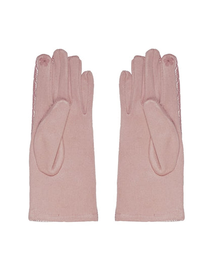 Handschoenen met gestikt patroon