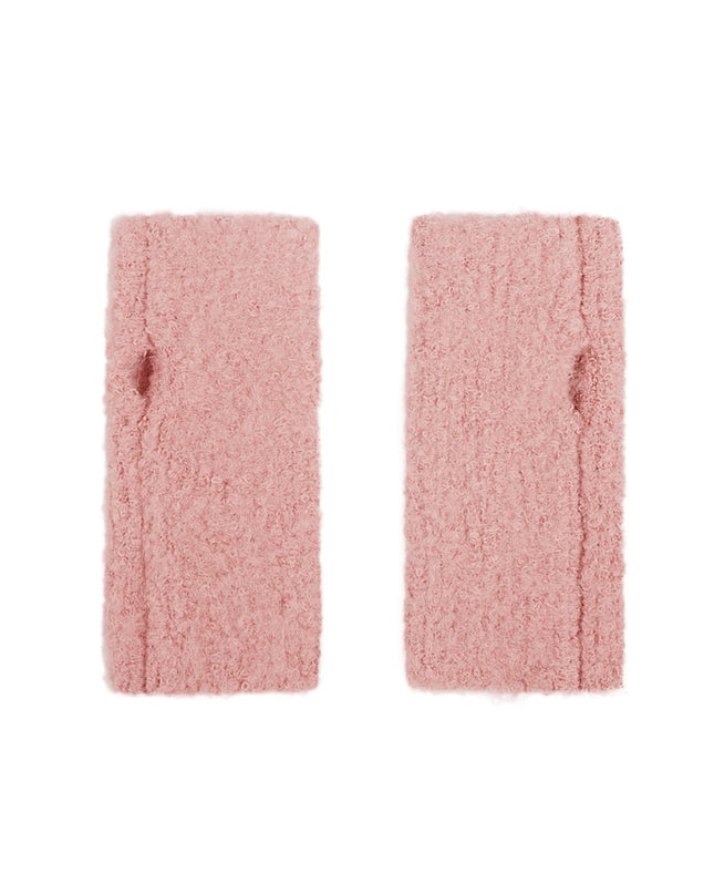 Gloves with hole - camel