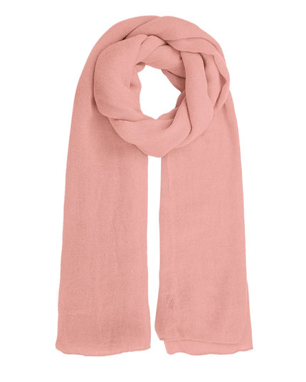 Sjaal effen kleur - koraal roze