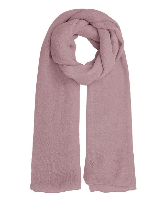 Sjaal effen kleur - koraal roze