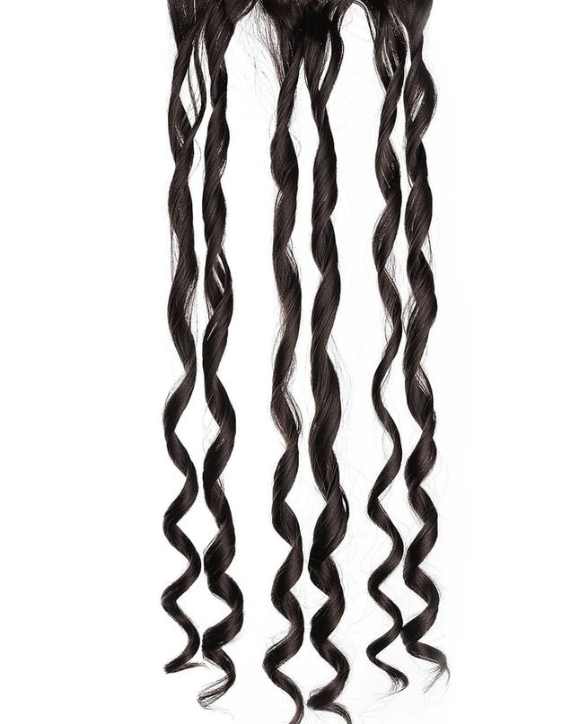 Clip in cruly day - zwart / wit