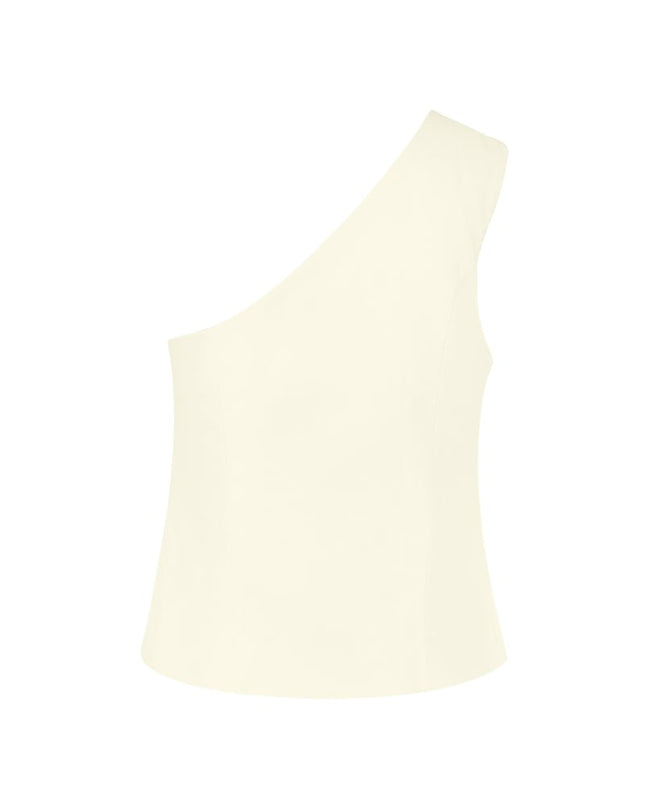Off shoulder waistcoat - cream 