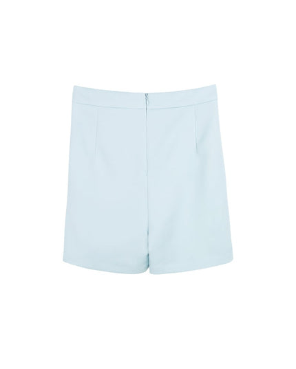 Mini skirt met split