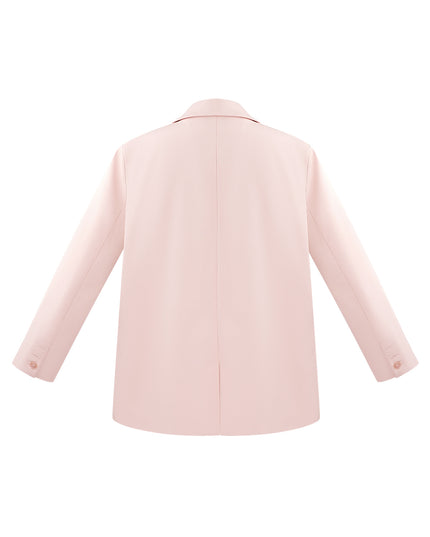 Two-button blazer - pink 