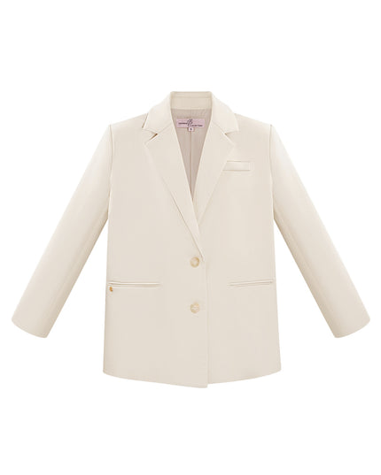 Two-button blazer - pink 