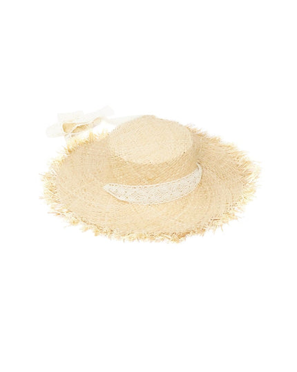 Beach vibe hat - off white