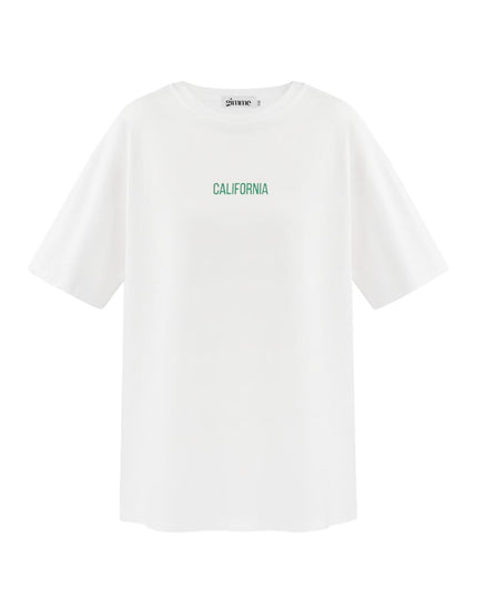 California T-shirt - white