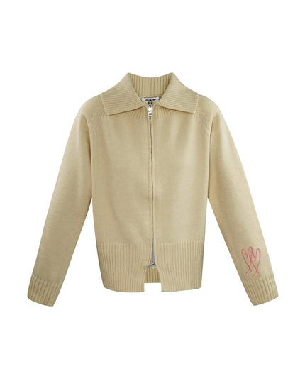 Gentle Glow cardigan - camel