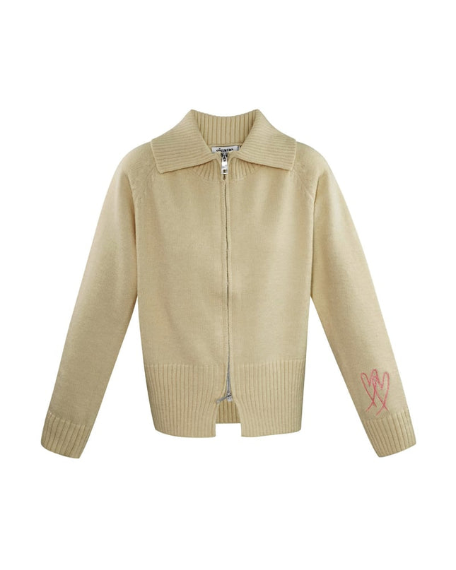 Gentle Glow cardigan - camel